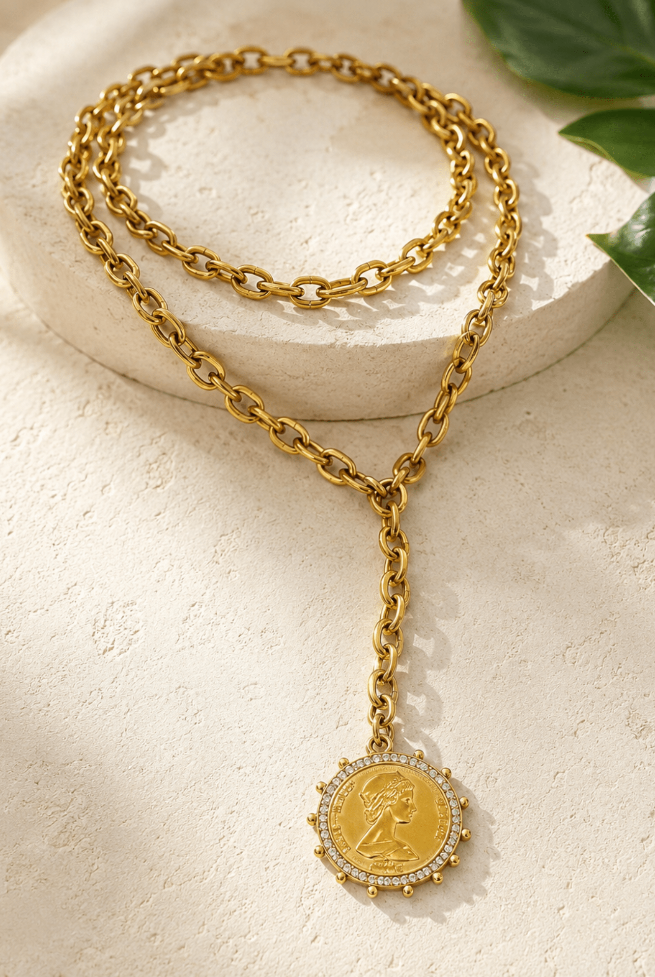 Golden Connection Wrap Necklace - Adorned Rebel