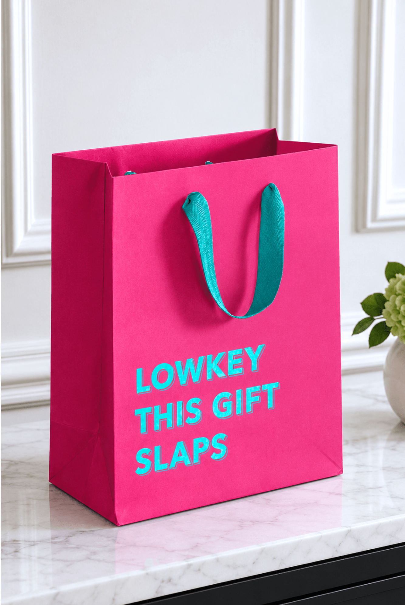 Lowkey This Gift Slaps Gift Bag - Adorned Rebel