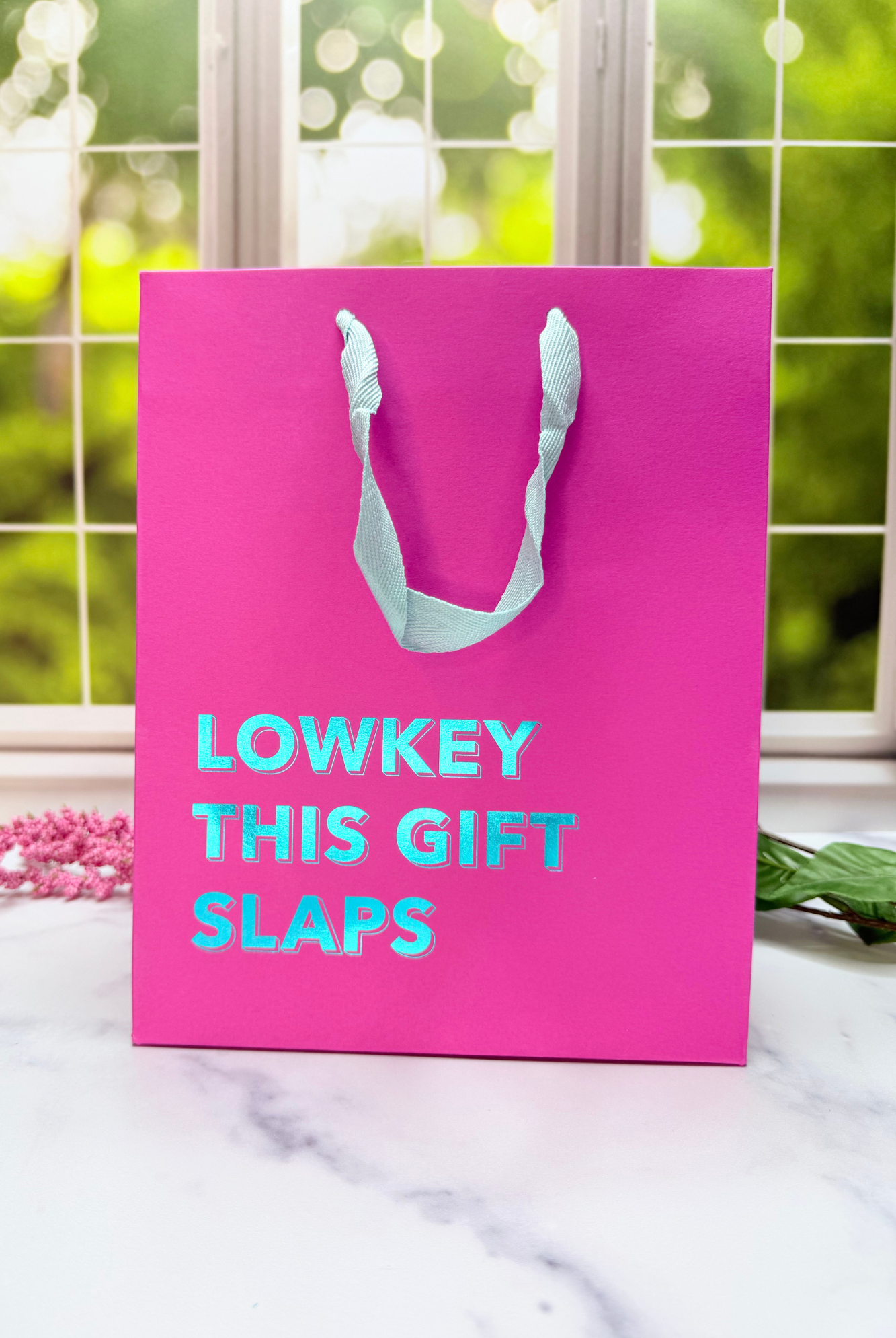 Lowkey This Gift Slaps Gift Bag - Adorned Rebel