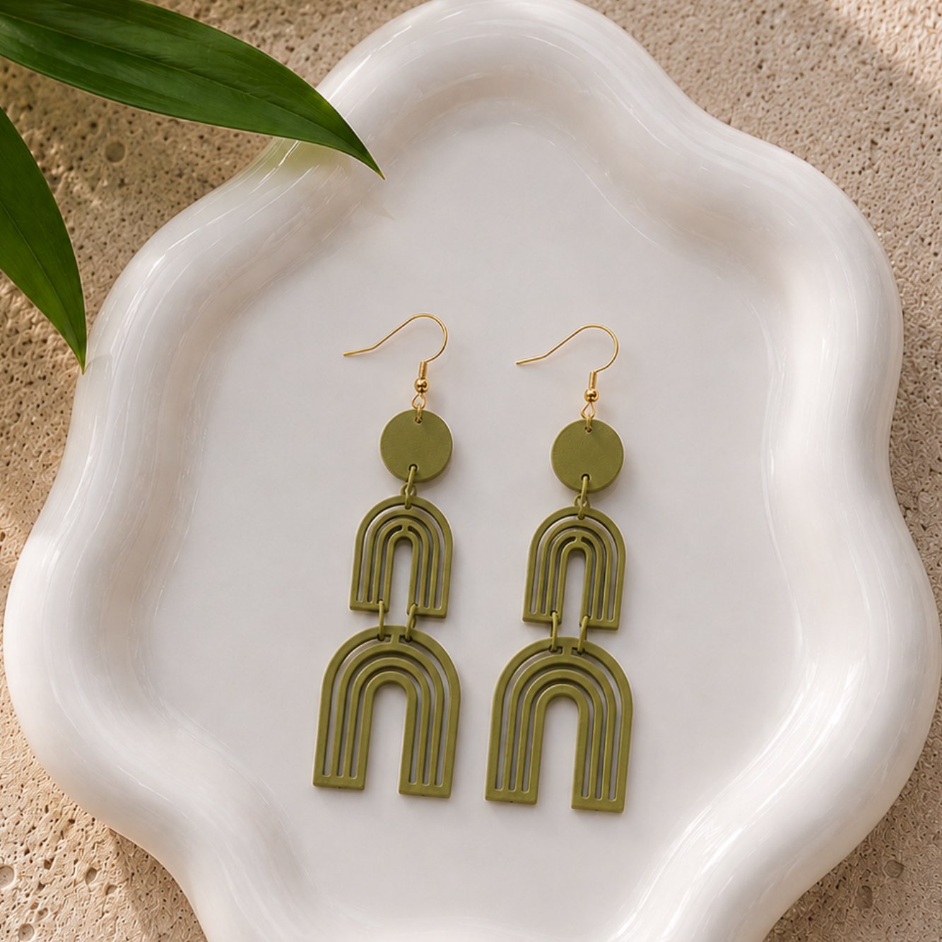 Double Arch Filigree Earrings
