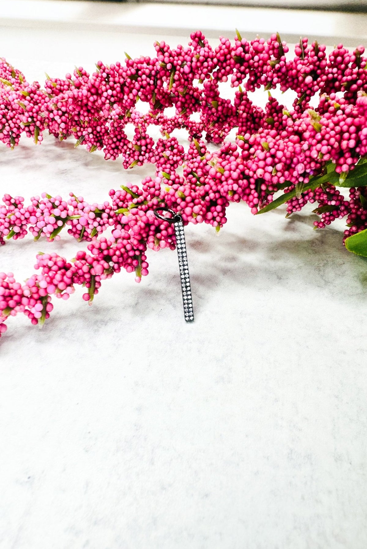 Blinged Out Bar Charm - Adorned Rebel