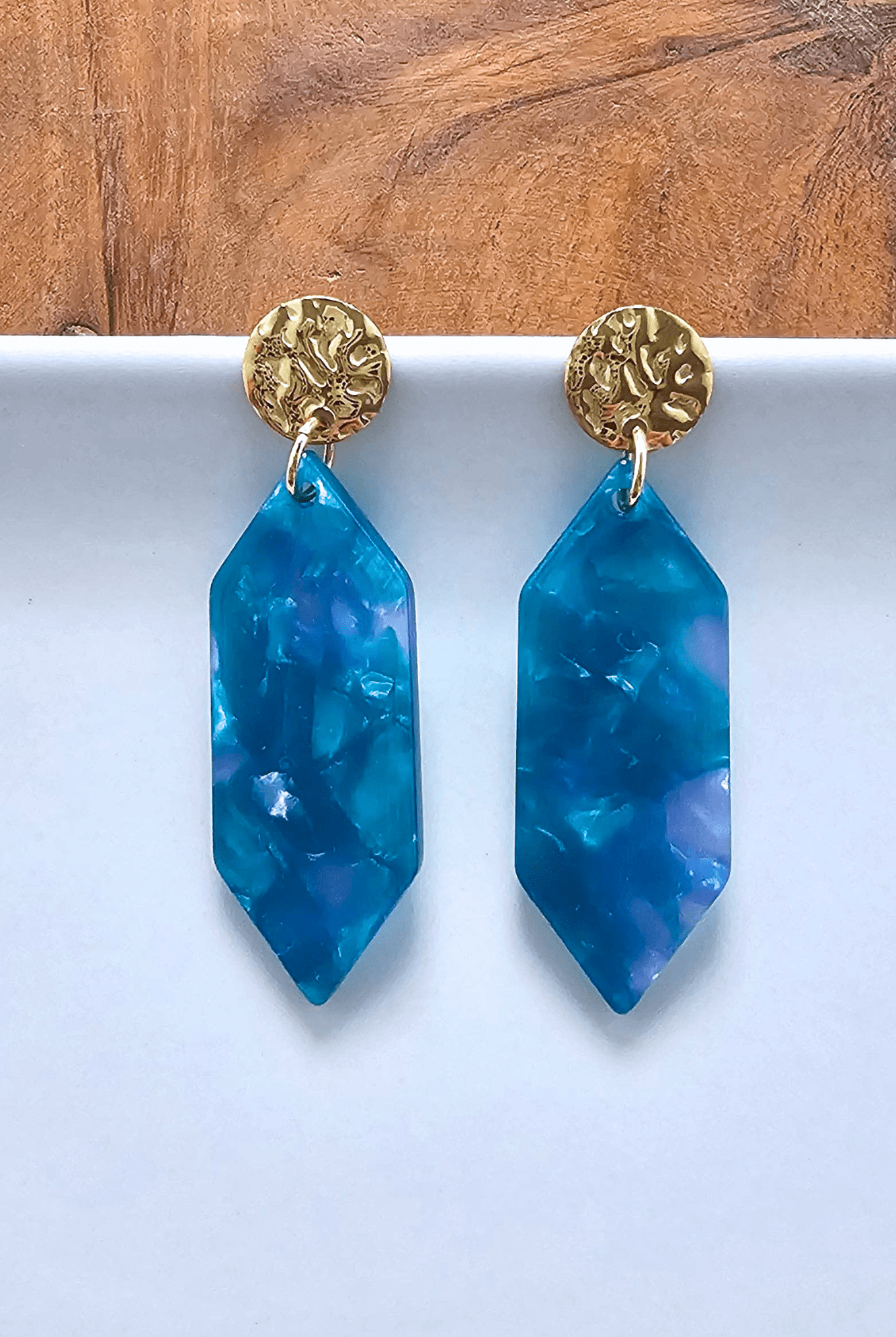 Blue Crush Earrings - Adorned Rebel