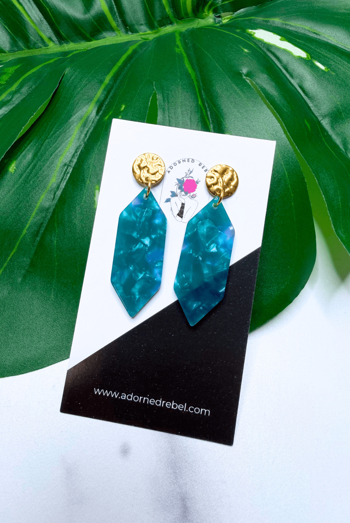 Blue Crush Earrings - Adorned Rebel