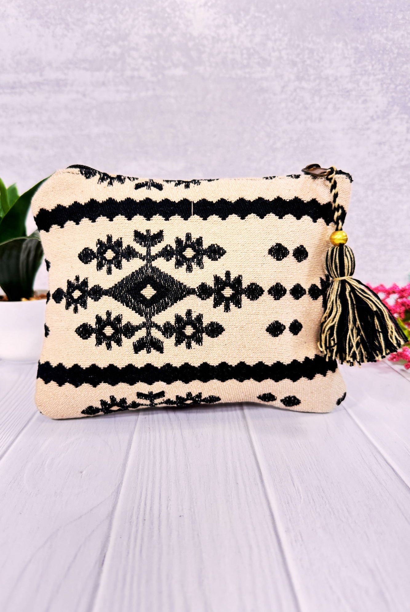 Bohemian Sparkle Cosmetic Bag - Adorned Rebel