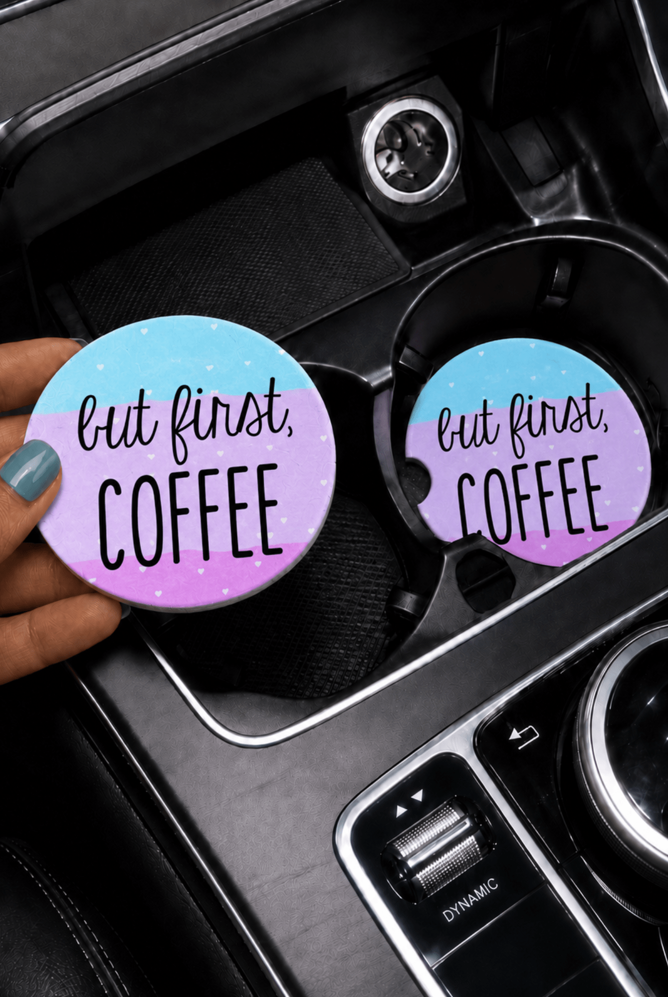 But First, Coffee Car Coasters - Adorned Rebel