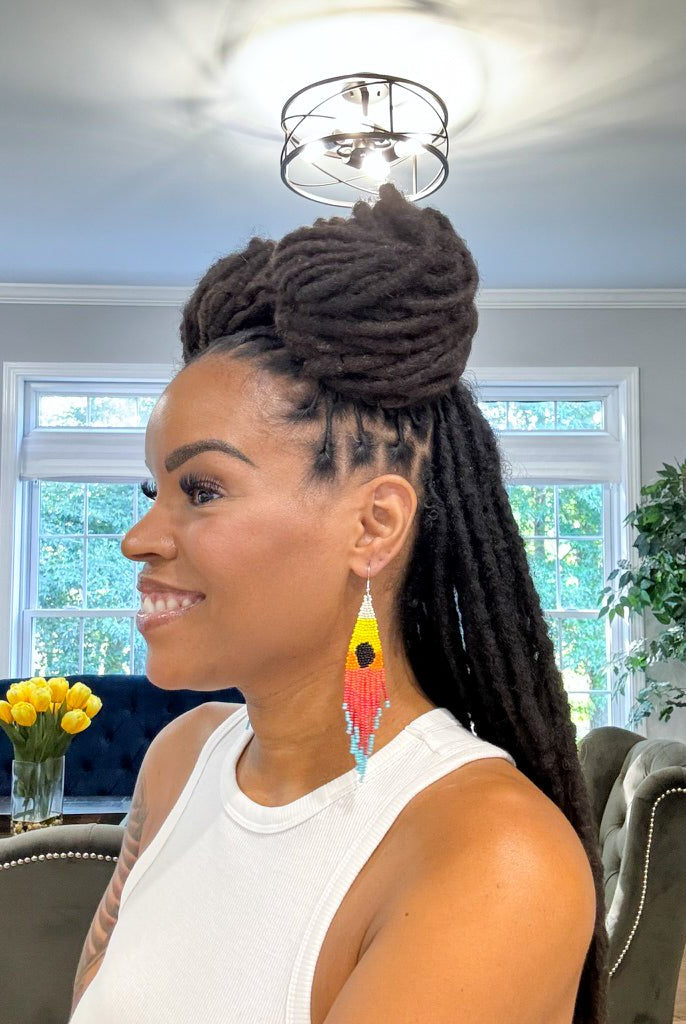 Desert Sunset Tassel Earrings - Adorned Rebel