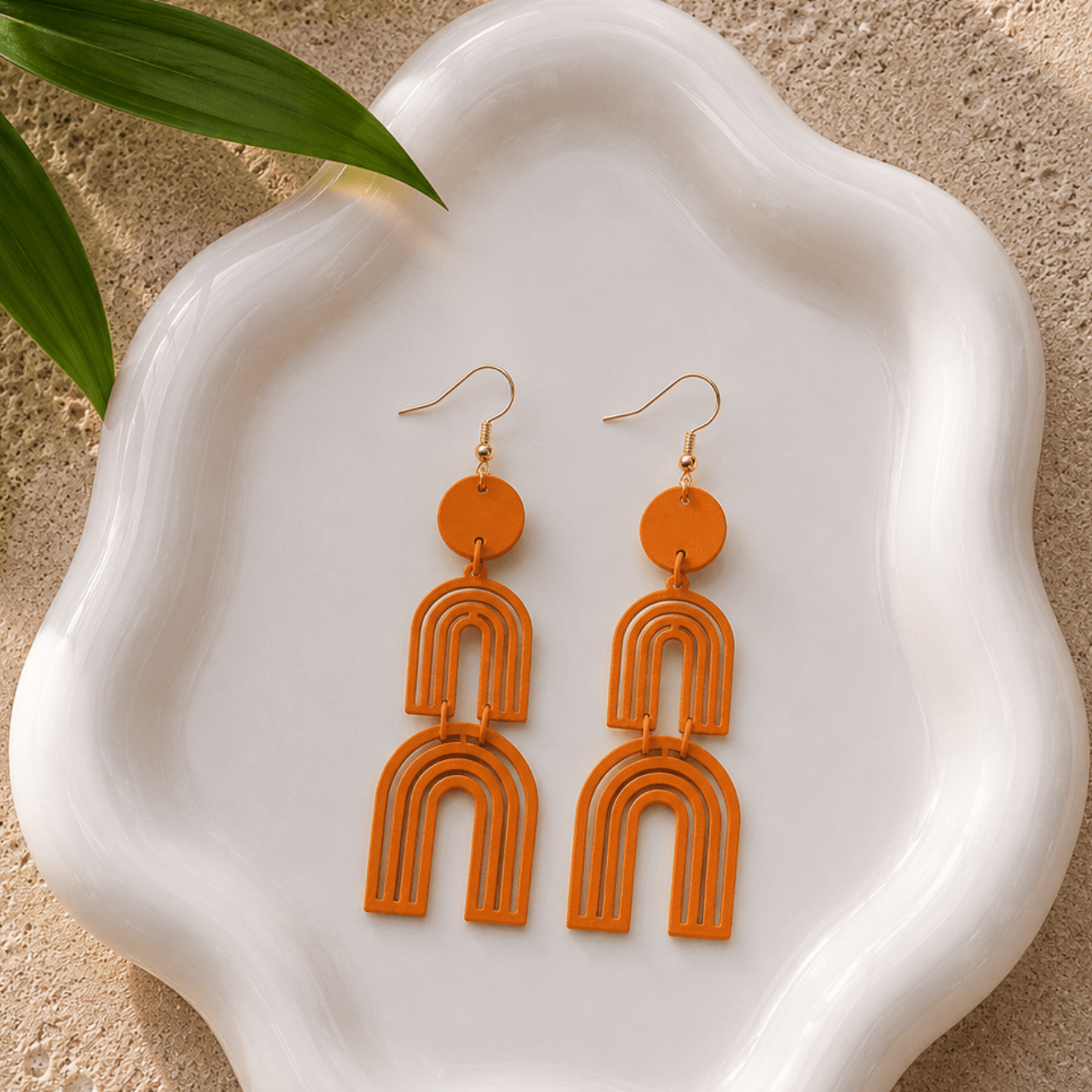 Double Arch Filigree Earrings - Adorned Rebel