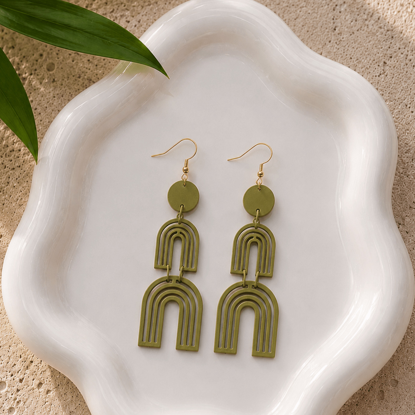 Double Arch Filigree Earrings - Adorned Rebel