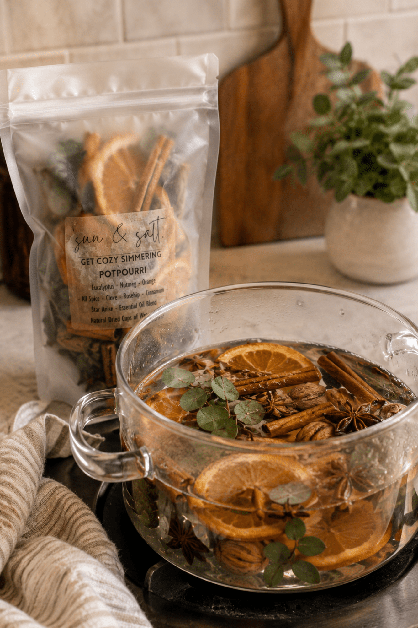 Get Cozy Simmering Potpourri - Adorned Rebel