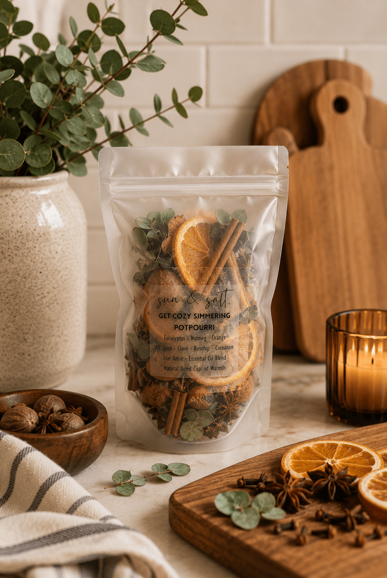 Get Cozy Simmering Potpourri - Adorned Rebel