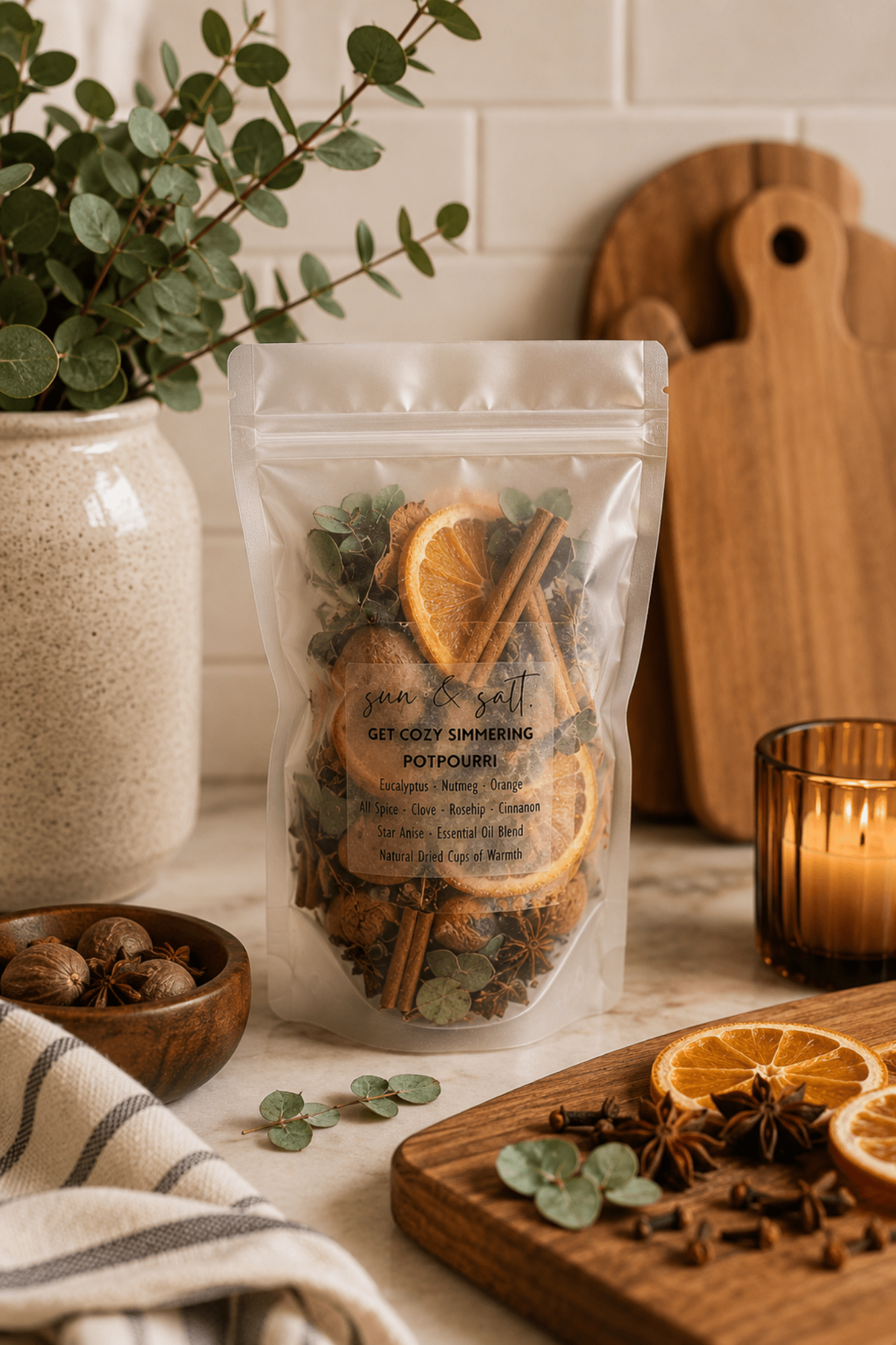 Get Cozy Simmering Potpourri - Adorned Rebel