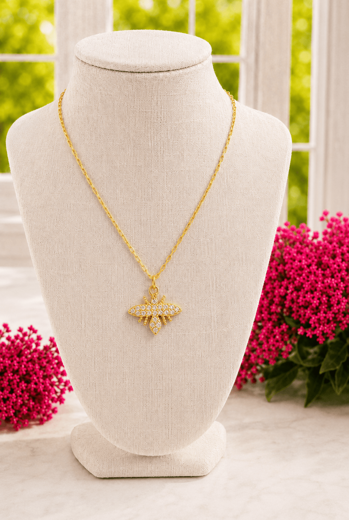 Glam Bee Charm - Adorned Rebel