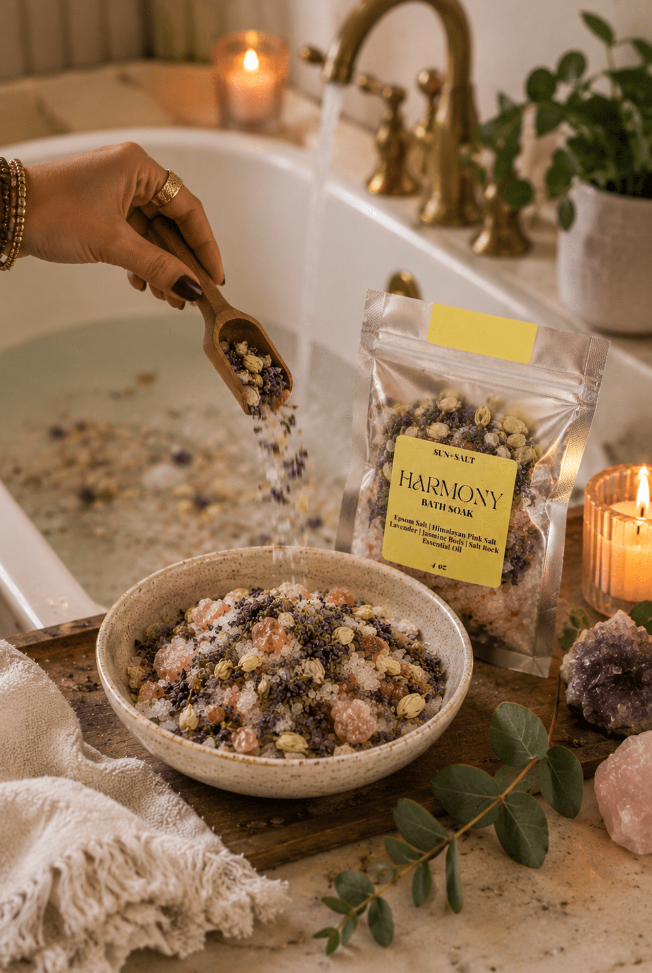 Harmony Bath Soak - Adorned Rebel