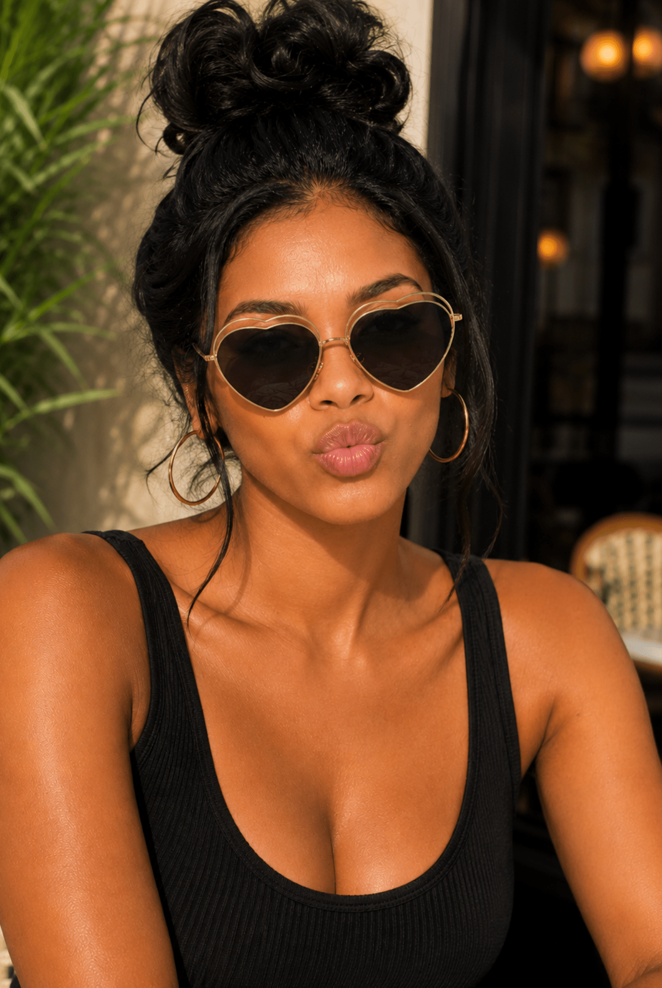 Heartbreaker Sunglasses - Black - Adorned Rebel