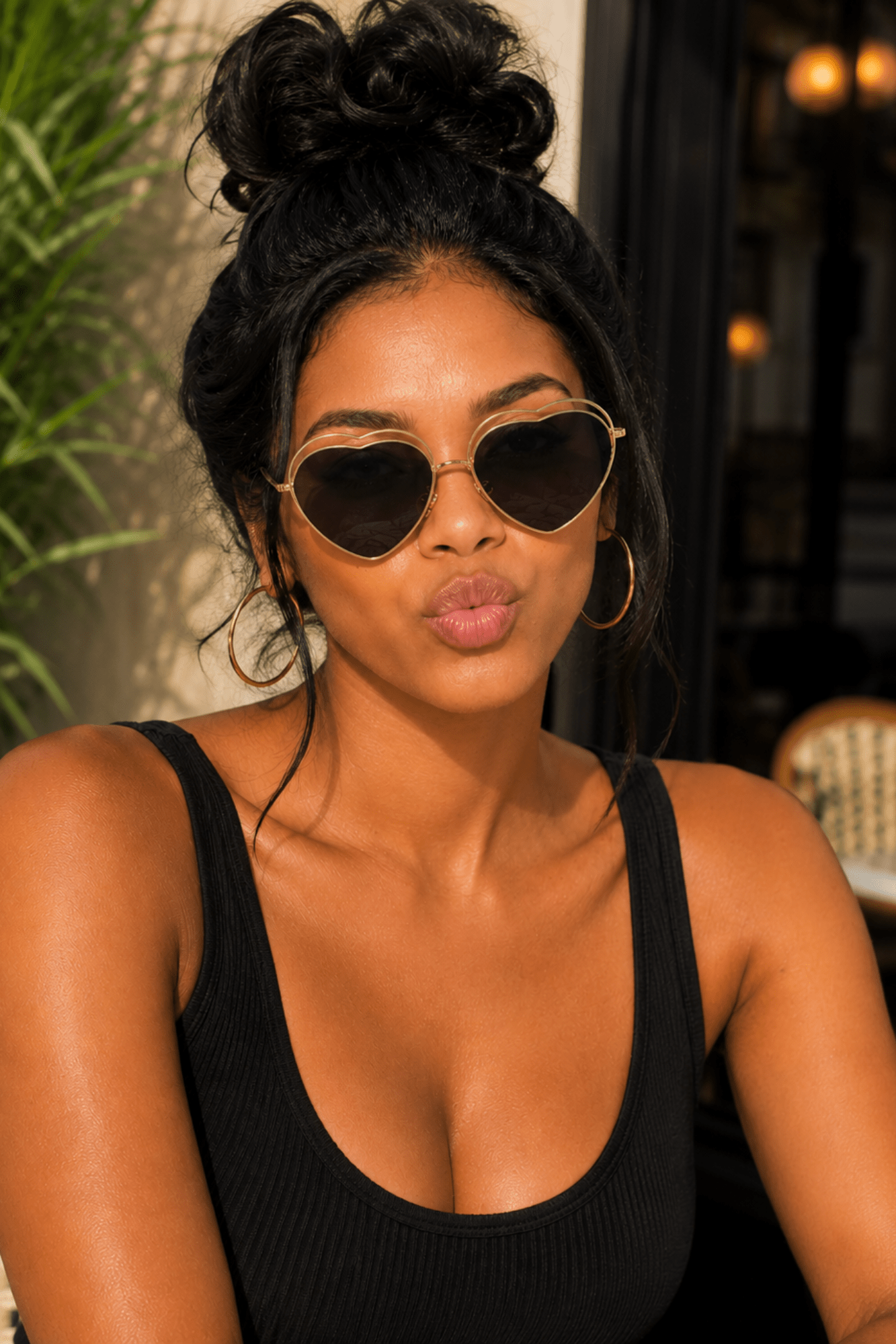 Heartbreaker Sunglasses - Black - Adorned Rebel