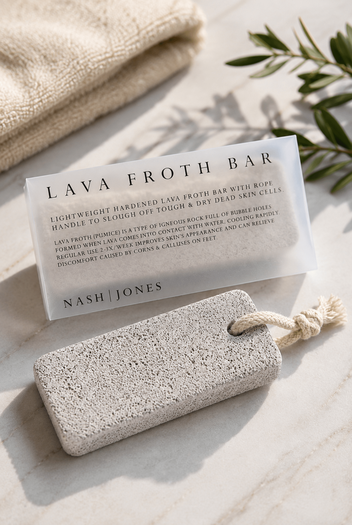 Lava Pumice Bar - Adorned Rebel