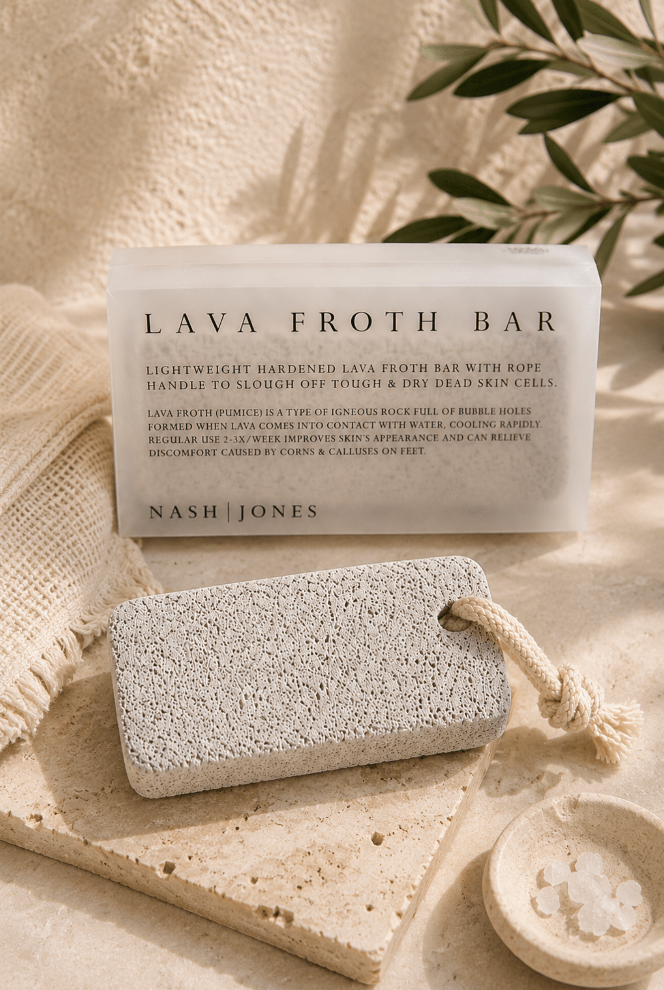 Lava Pumice Bar - Adorned Rebel