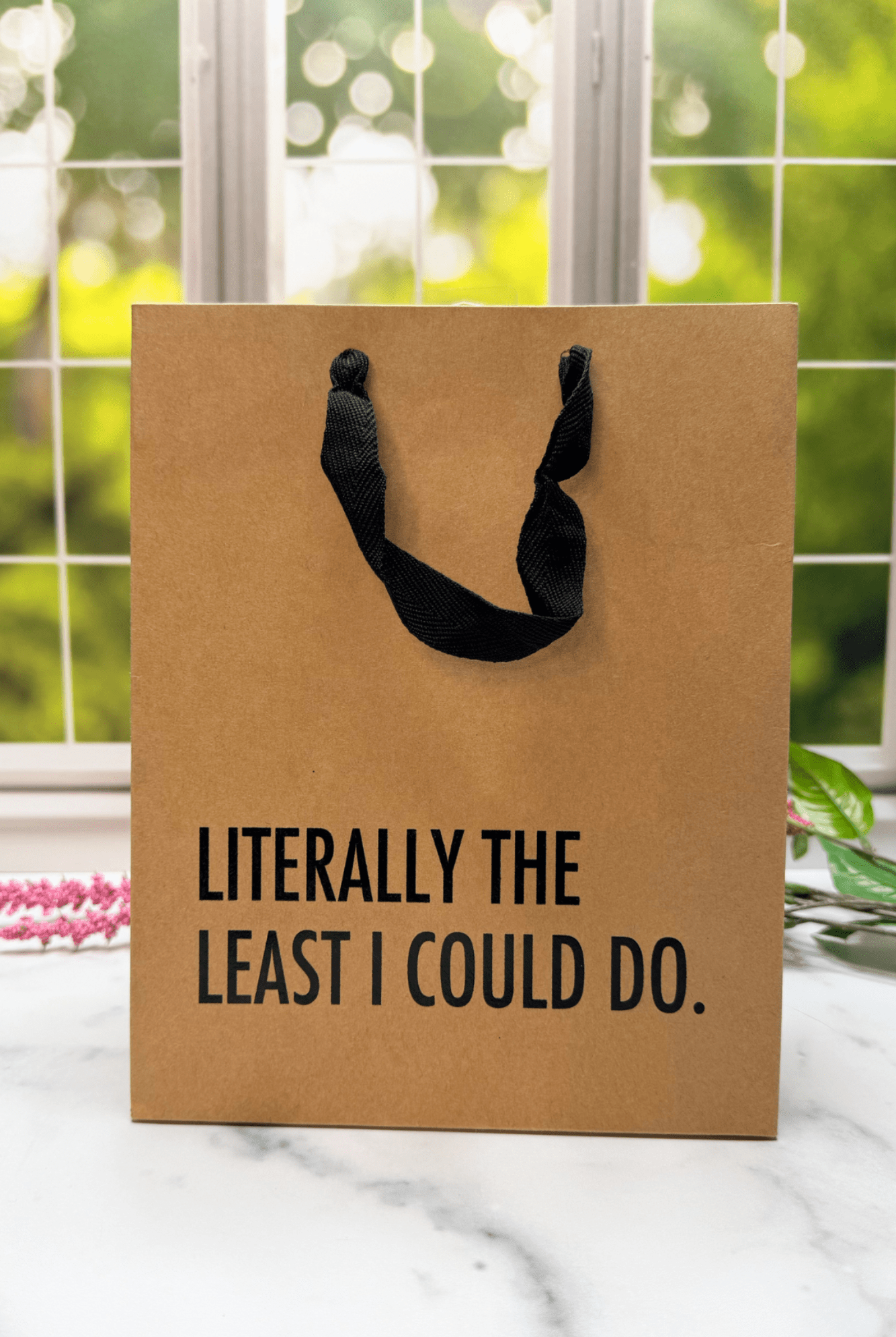 Literally the Least I Could Do Gift Bag - Adorned Rebel