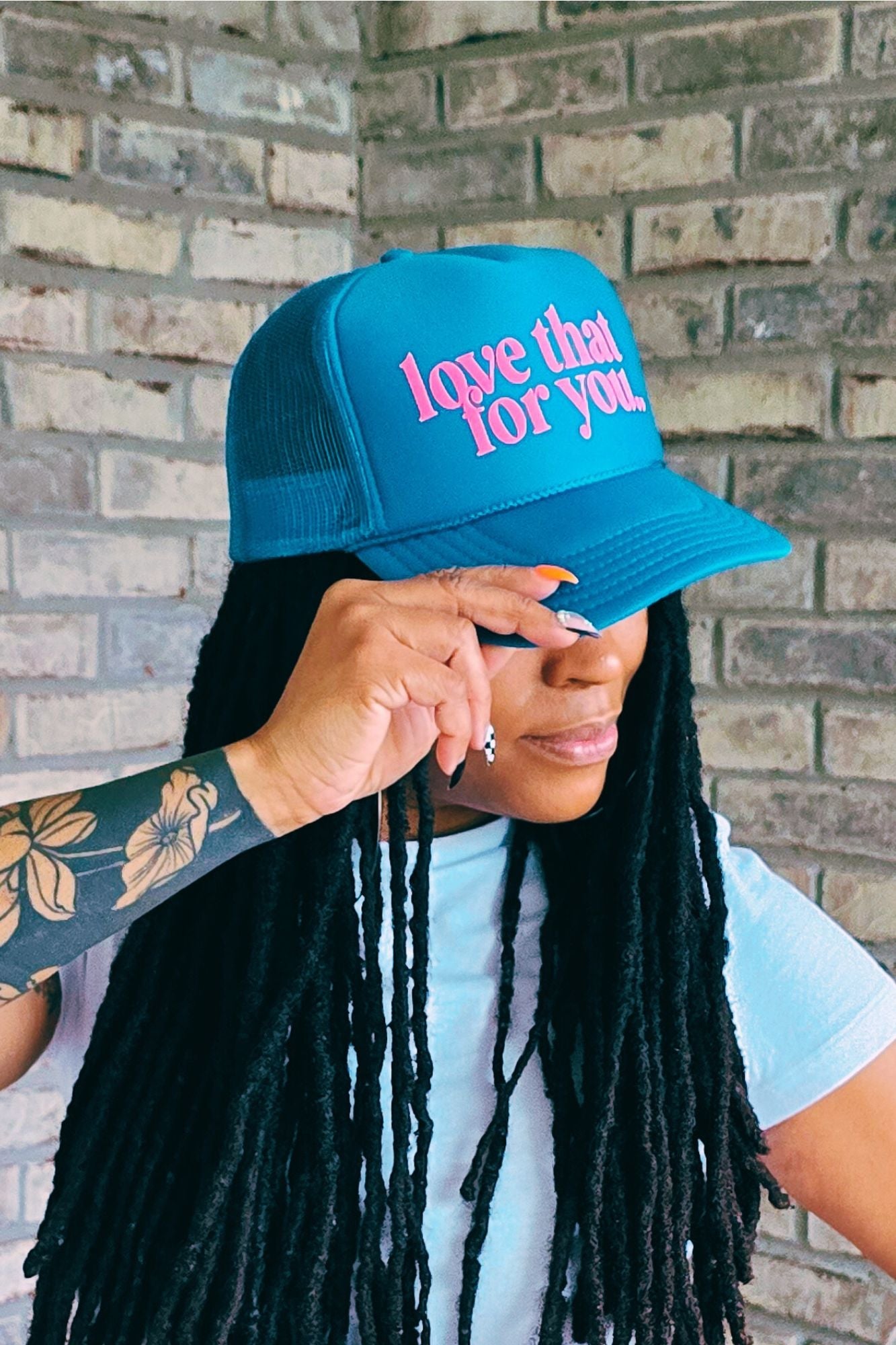 Love That For You Trucker Hat - Adorned Rebel