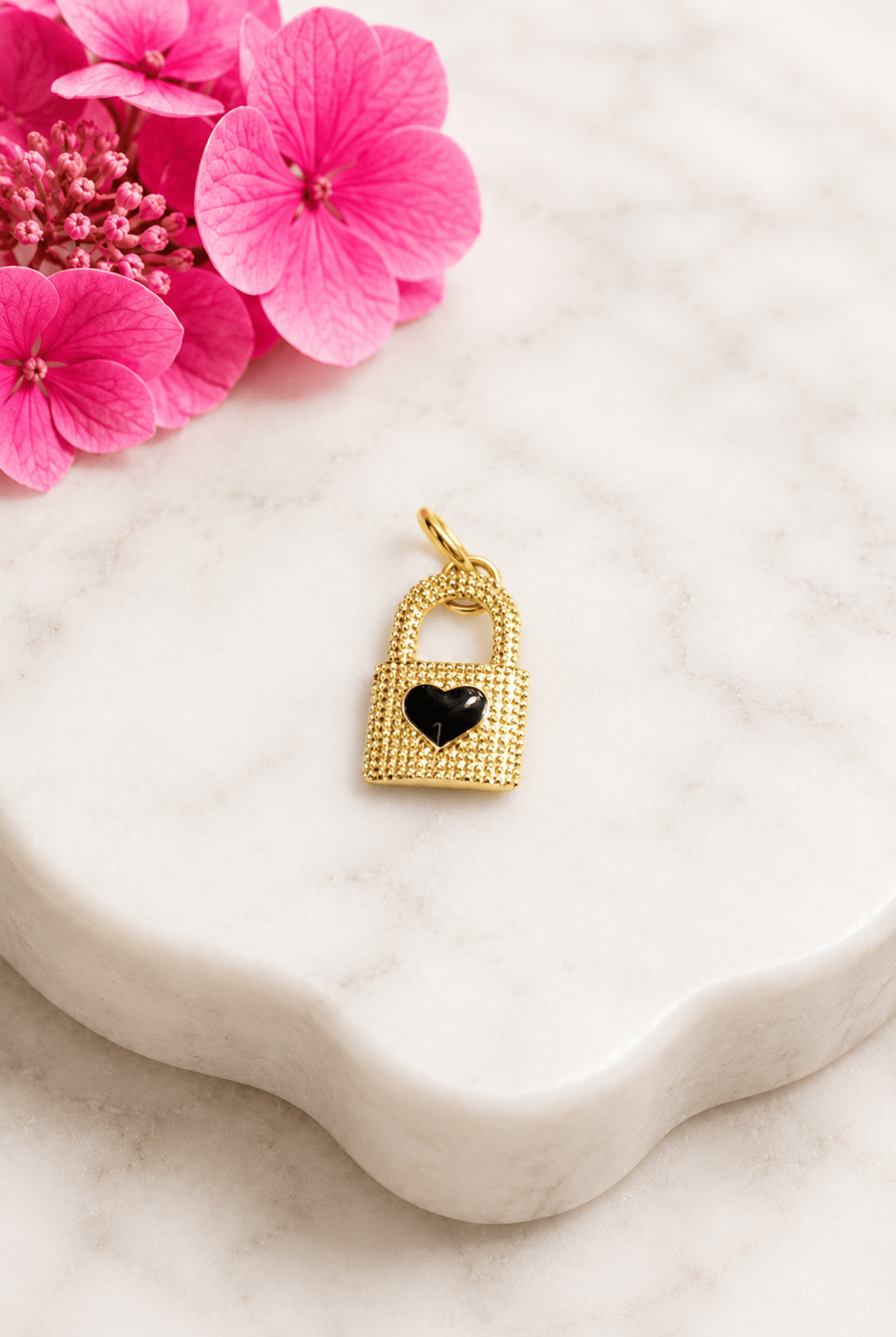 Lucky in Love Lock Charm - Adorned Rebel