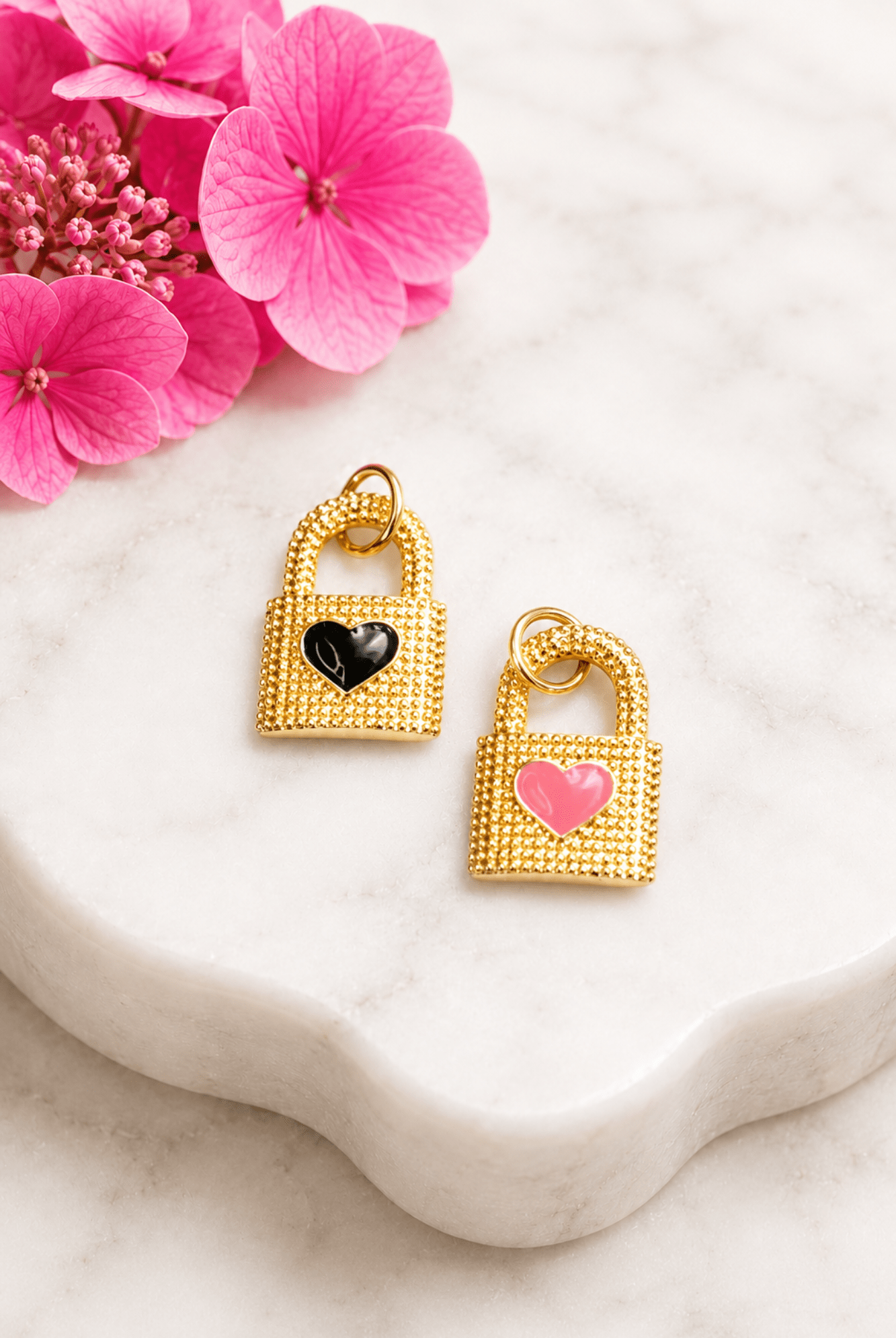 Lucky in Love Lock Charm - Adorned Rebel