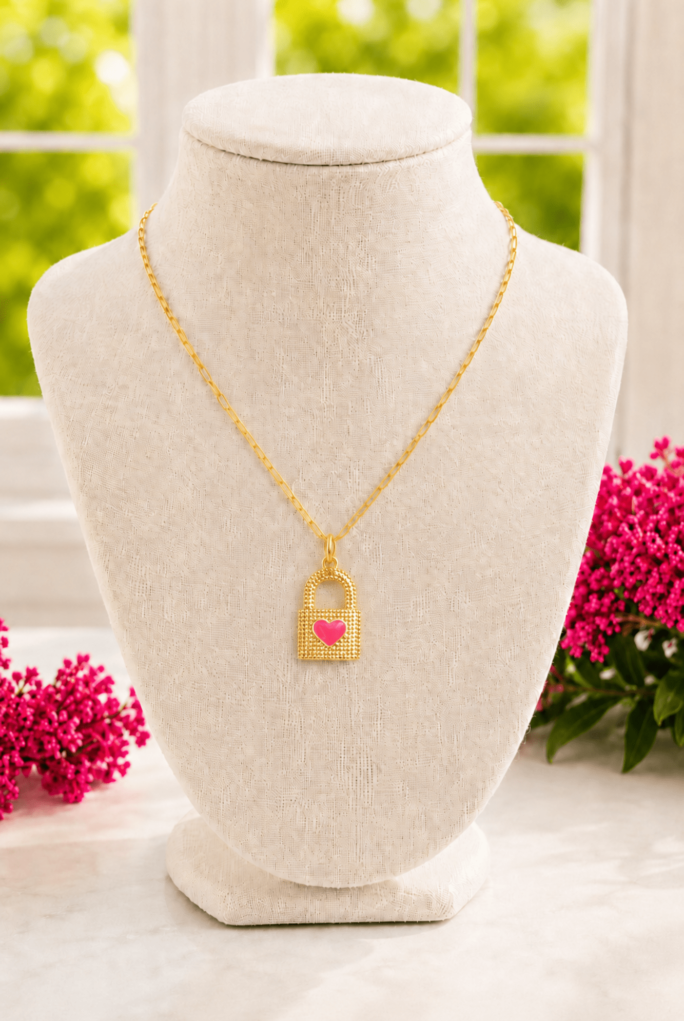 Lucky in Love Lock Charm - Adorned Rebel