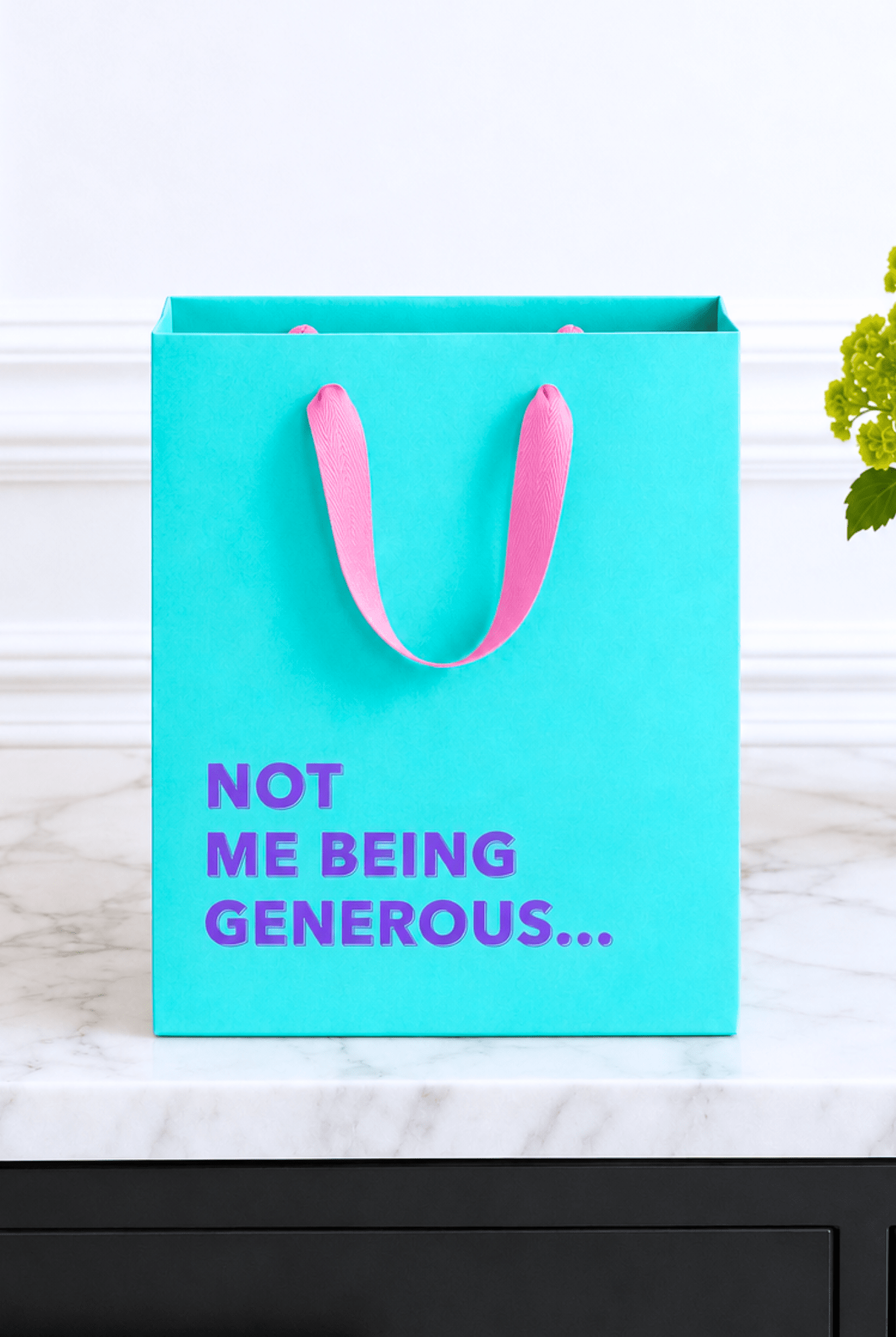Not Me Being Generous Gift Bag - Adorned Rebel