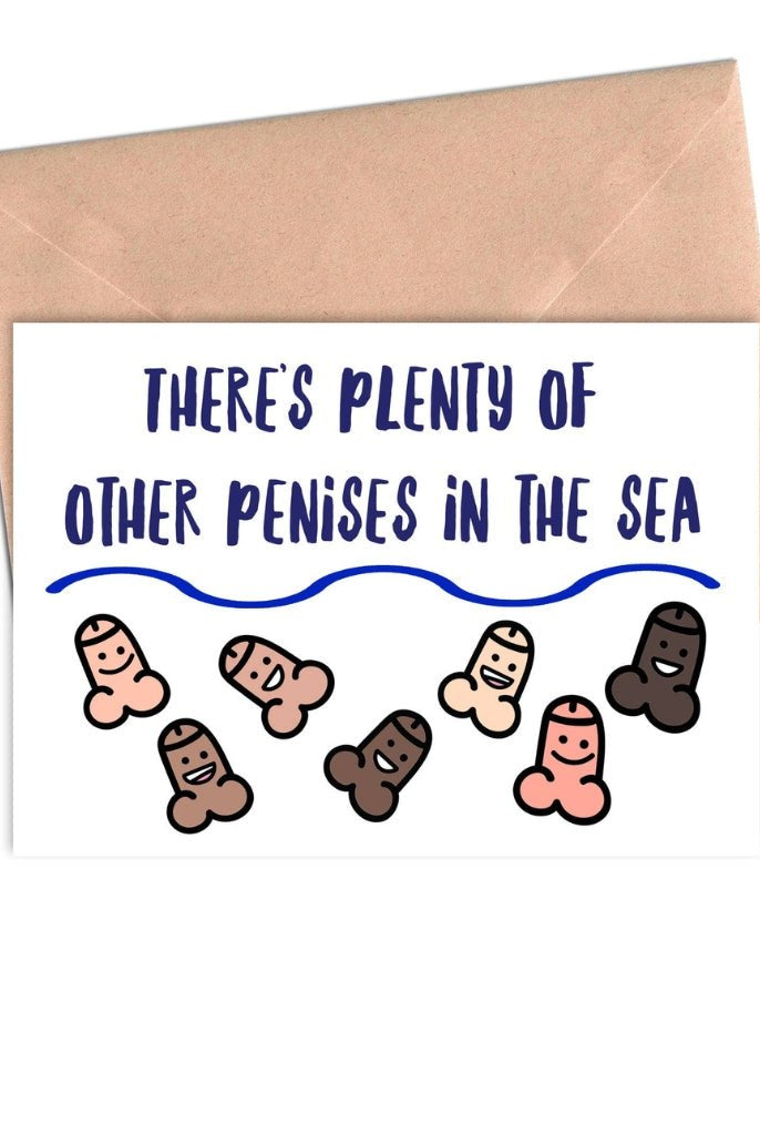 Plenty of "Fish" in the Sea Card - Adorned Rebel