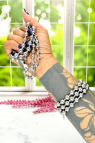 Silver Ball & Chain Bracelet - Adorned Rebel