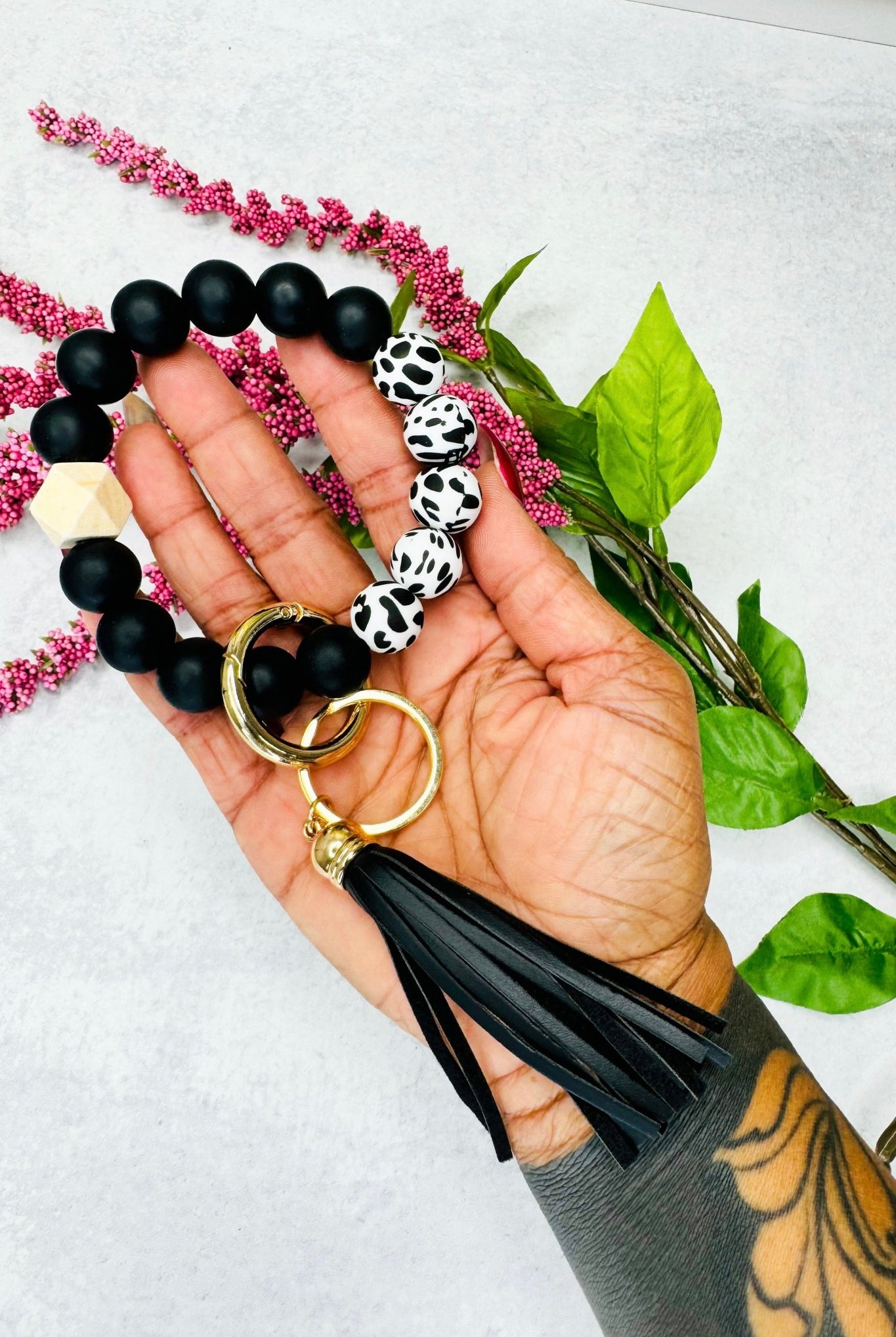 Spot On Key Ring Wristlet - Adorned Rebel