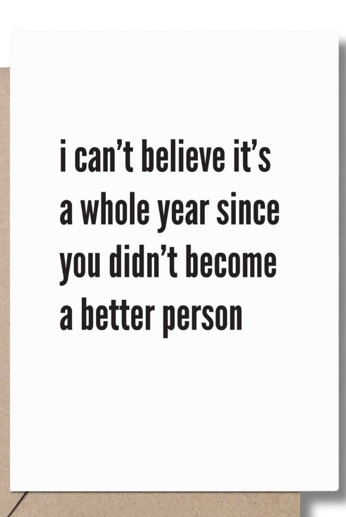 Whole Year, Same You Card - Adorned Rebel