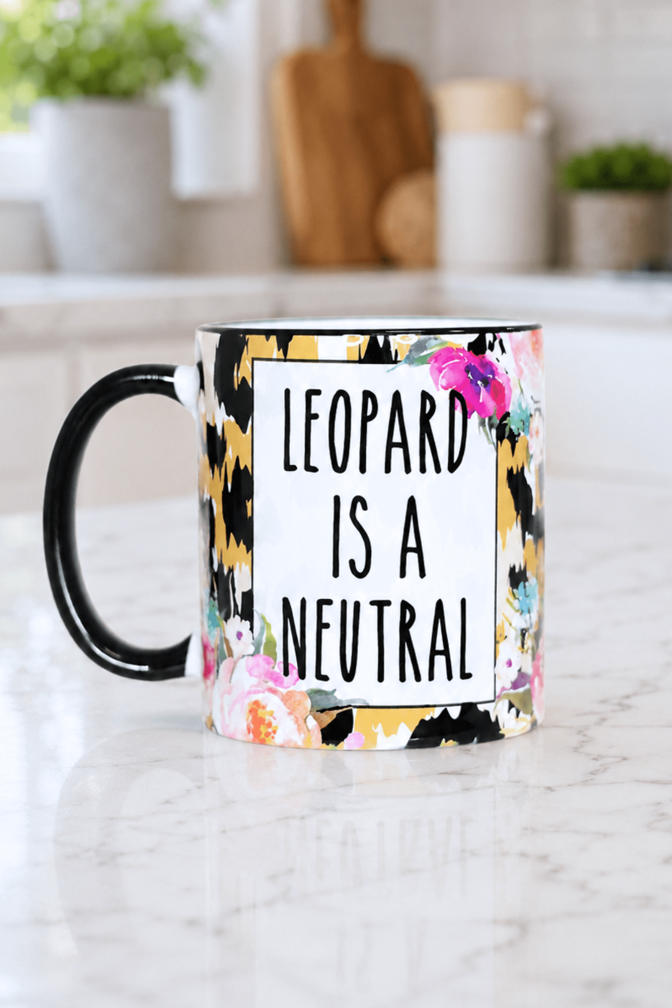 Wildly Accurate Leopard Mug - Adorned Rebel