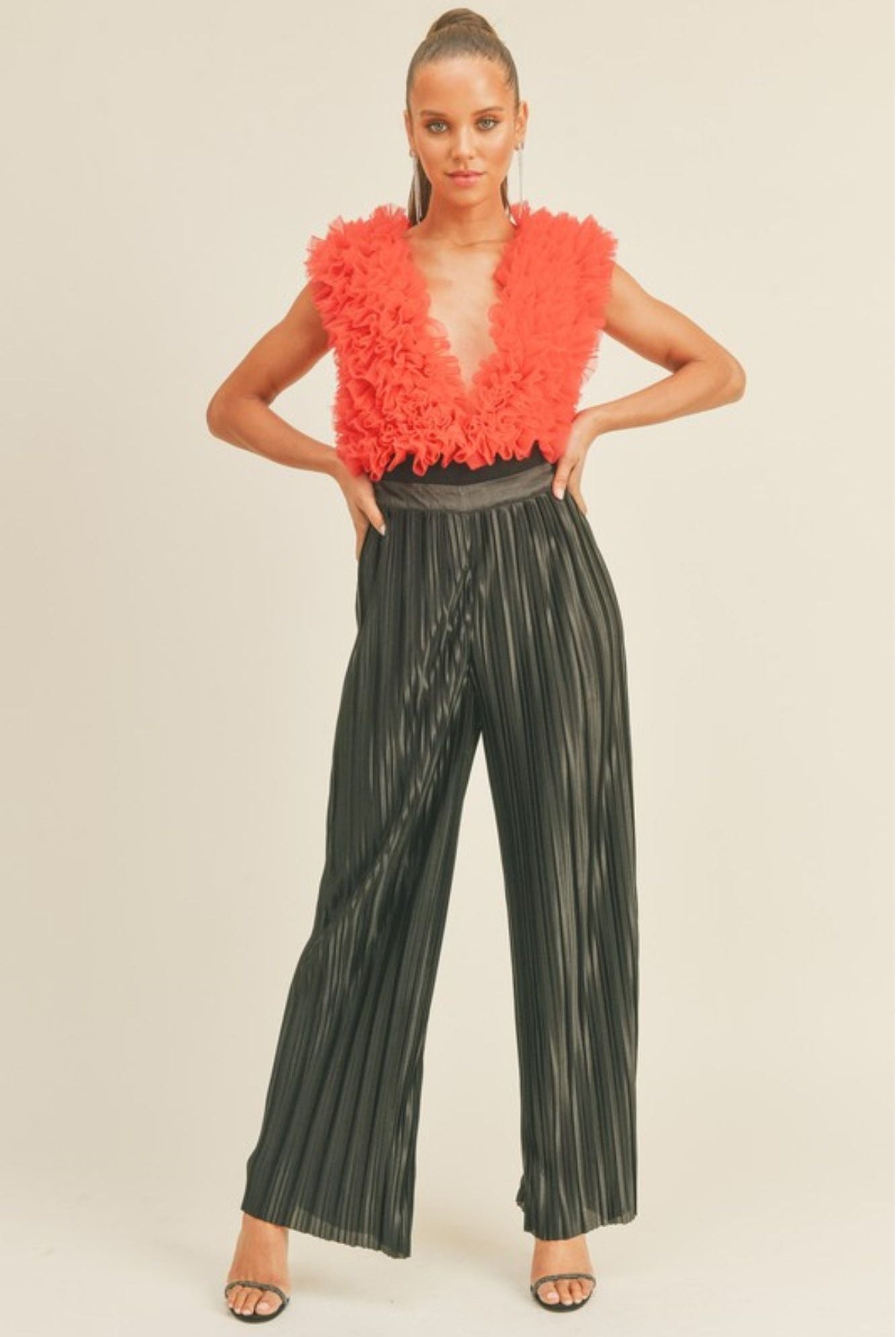 Red Swan Bodysuit - Adorned Rebel