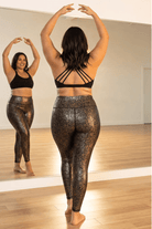 Anaconda High Waist Leggings - Adorned Rebel
