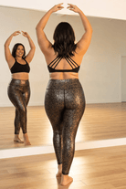 Anaconda High Waist Leggings - Adorned Rebel