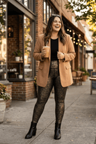 Anaconda High Waist Leggings - Adorned Rebel