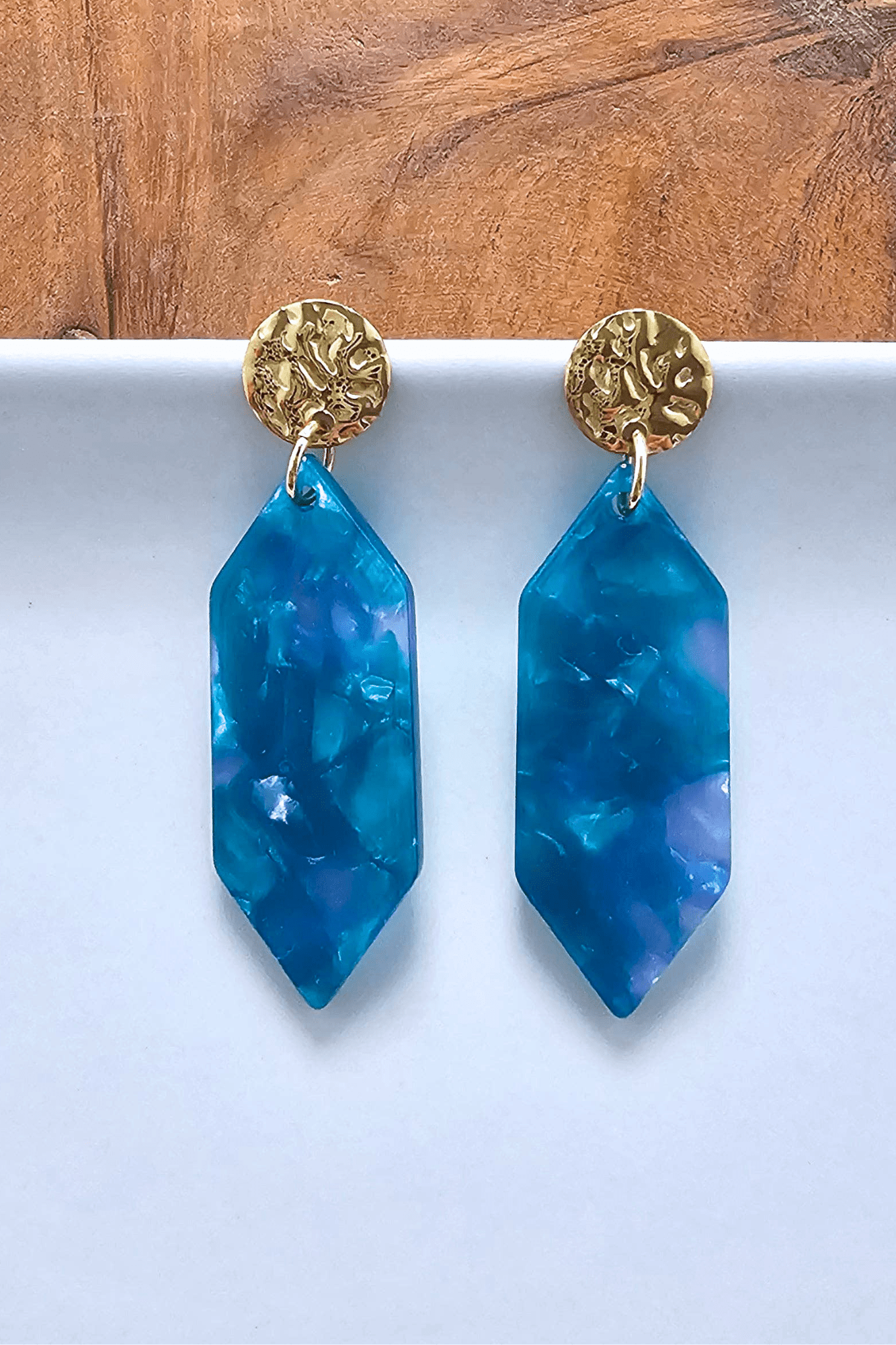 Blue Crush Earrings - Adorned Rebel