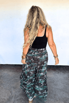Camo Crush Maxi Skirt - Adorned Rebel