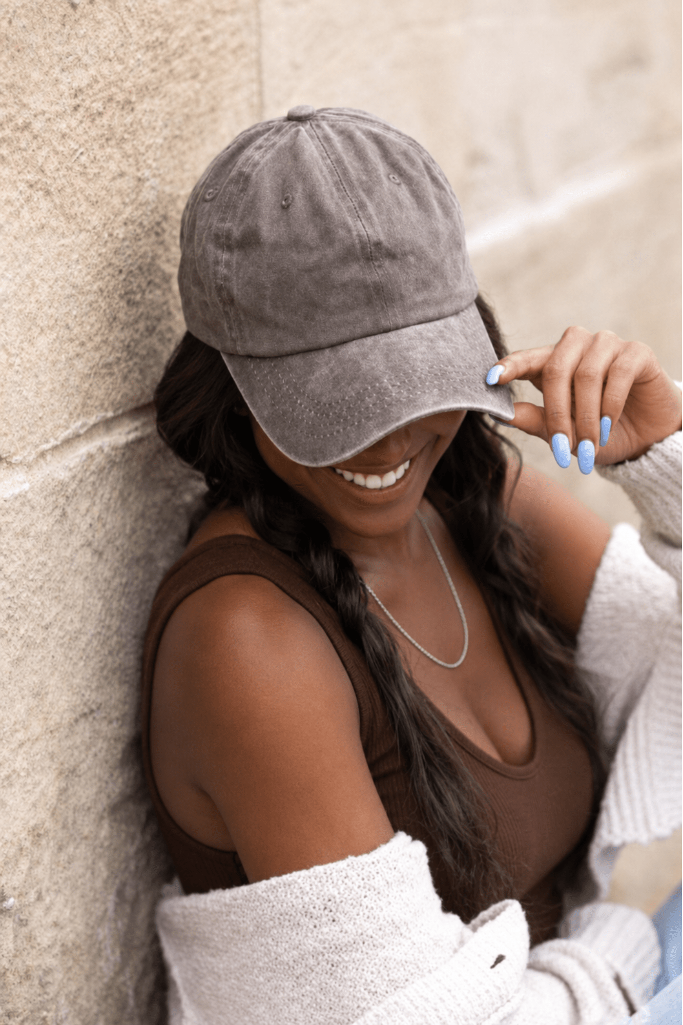 Cocoa Mineral Washed Ball Cap - Adorned Rebel