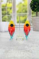 Desert Sunset Tassel Earrings - Adorned Rebel