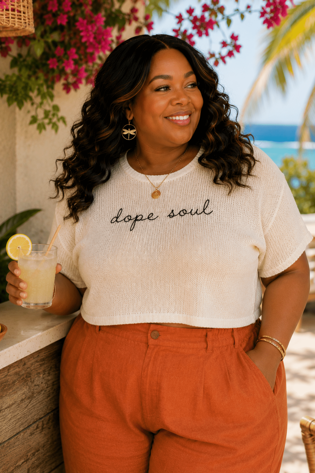 Dope Soul Crop Top - Adorned Rebel
