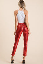 Elastic Waist Sequin Leggings | FINAL SALE - Adorned Rebel