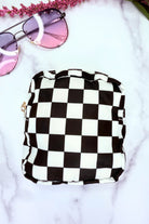 Game On Checkered Mini - Pouch - Adorned Rebel