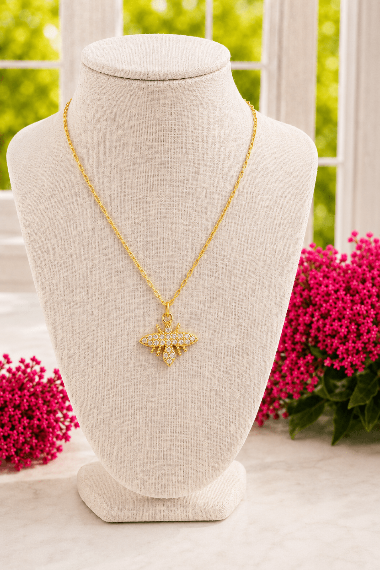 Glam Bee Charm - Adorned Rebel
