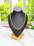 Gold Ball & Chain Necklace - Adorned Rebel