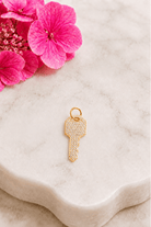 Gold Key Charm - Adorned Rebel