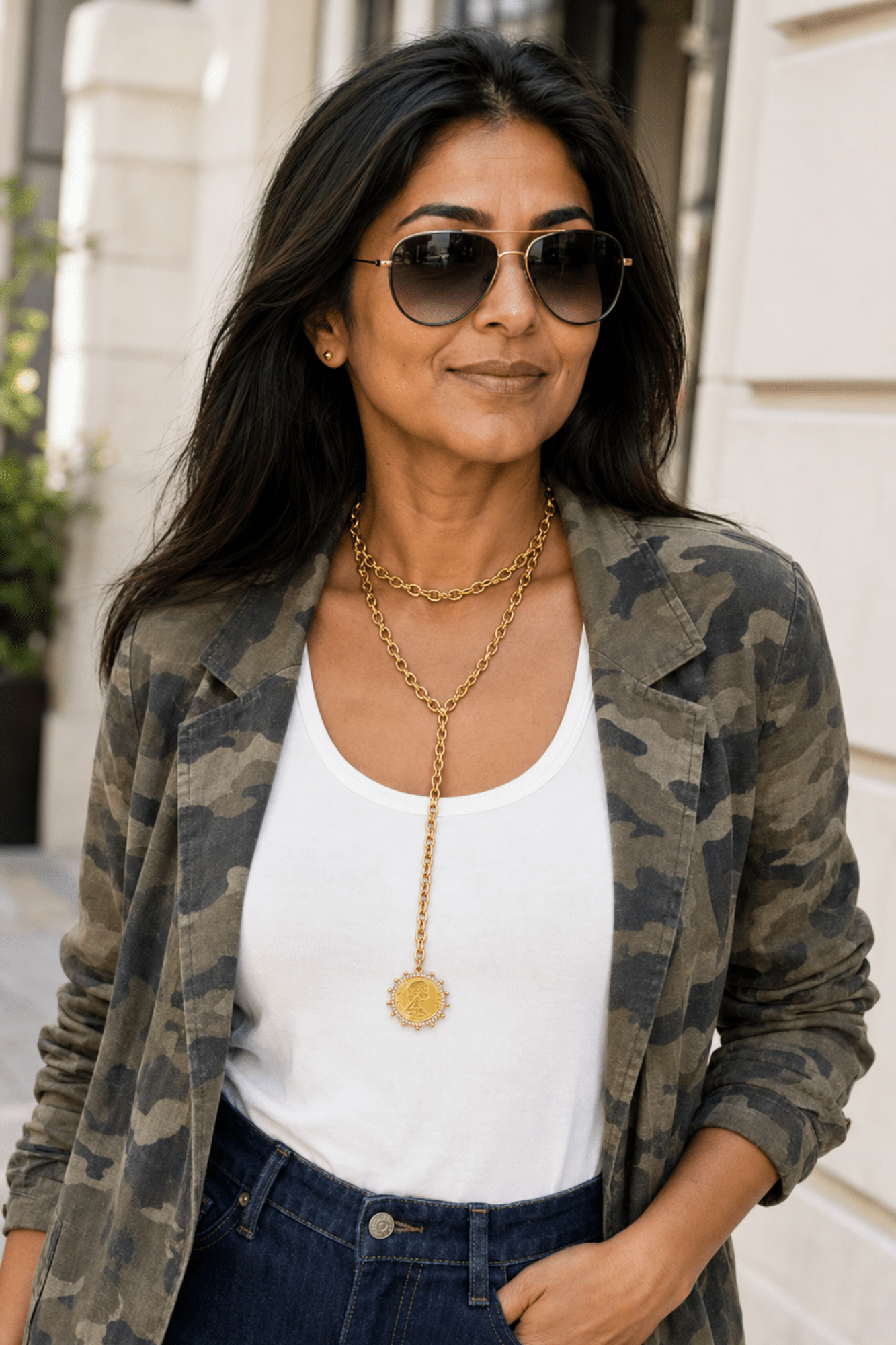 Golden Connection Wrap Necklace - Adorned Rebel