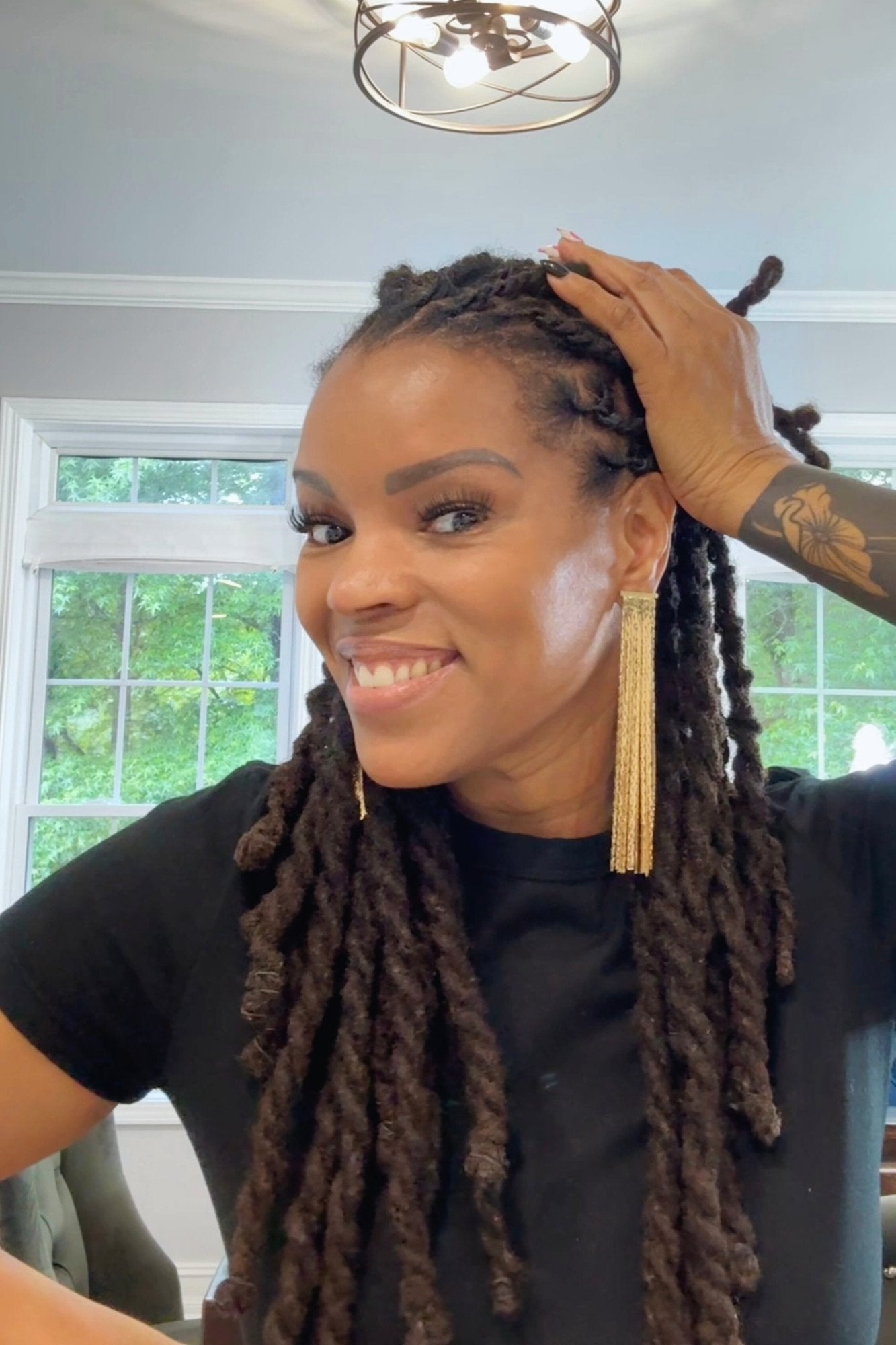 Golden Fringe Tassel Earrings - Adorned Rebel