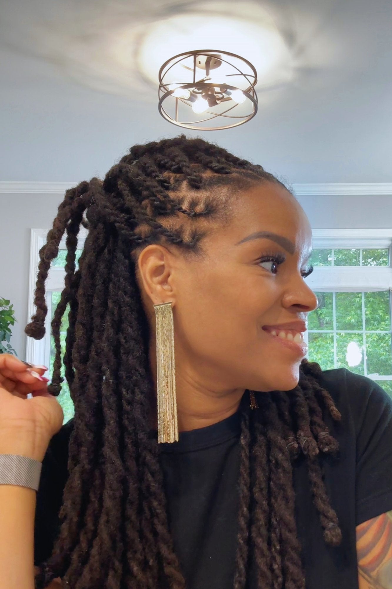 Golden Fringe Tassel Earrings - Adorned Rebel