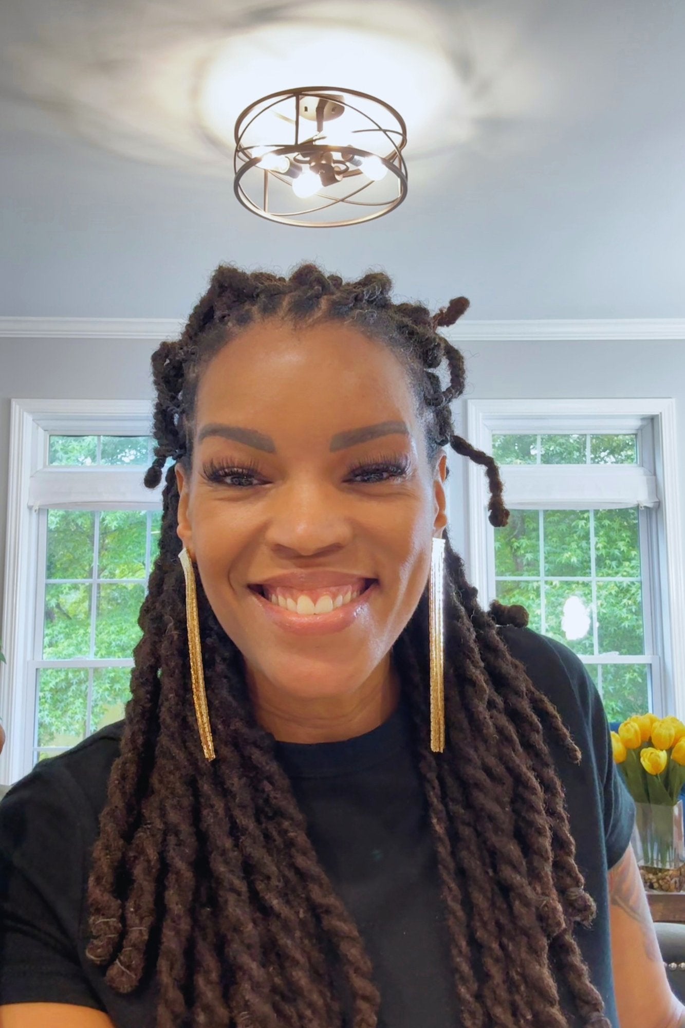 Golden Fringe Tassel Earrings - Adorned Rebel